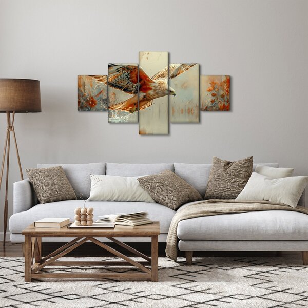 Obraz - Ptak drapieżny (125x70 cm)