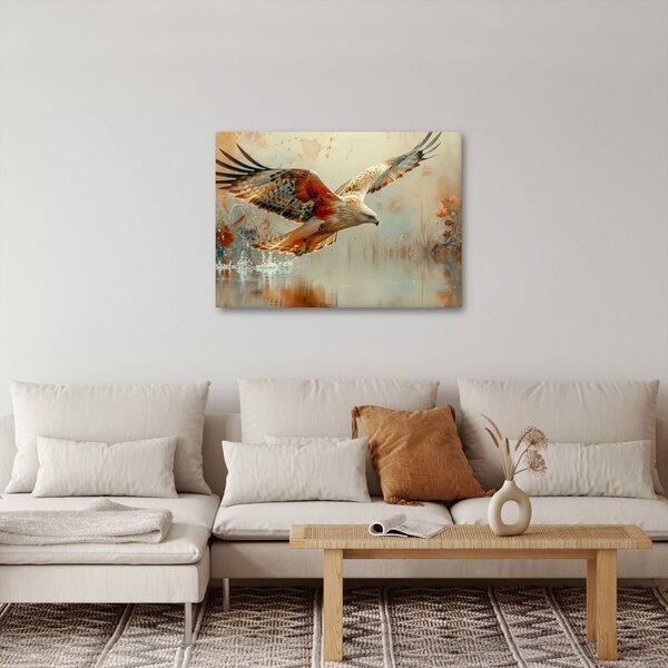Obraz - Ptak drapieżny (70x50 cm)