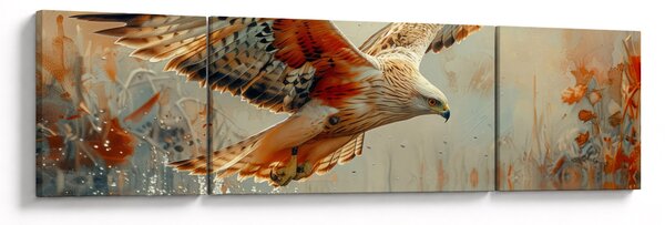 Obraz - Ptak drapieżny (170x50 cm)