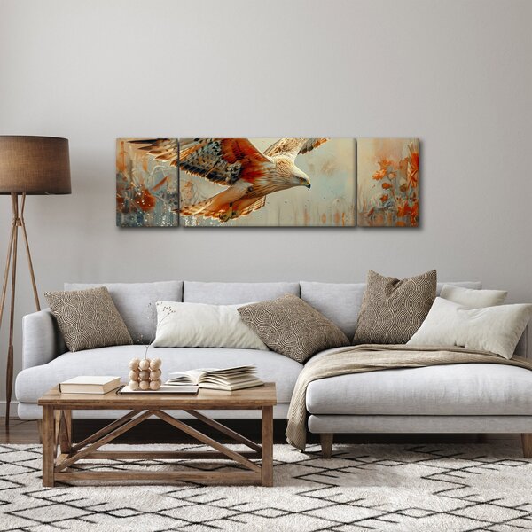 Obraz - Ptak drapieżny (170x50 cm)