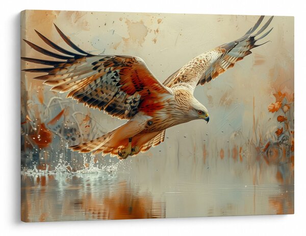 Obraz - Ptak drapieżny (70x50 cm)