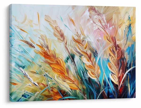 Obraz - Pszenica, abstrakcja (70x50 cm)