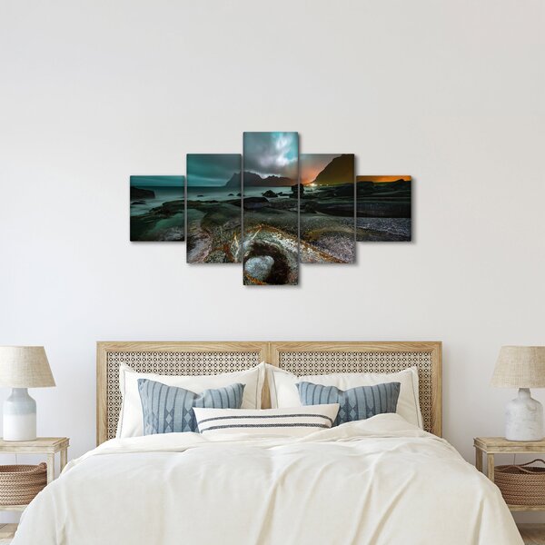 Obraz - Scena nocna (125x70 cm)