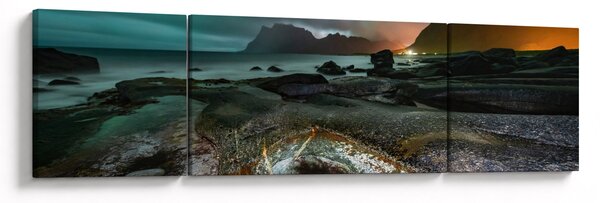 Obraz - Scena nocna (170x50 cm)