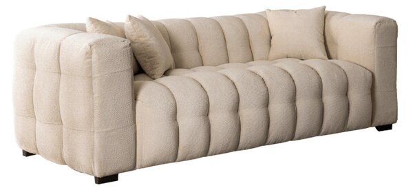 Sofa MODERNO 3S Trzyosobowa Kremowa Nowoczesna