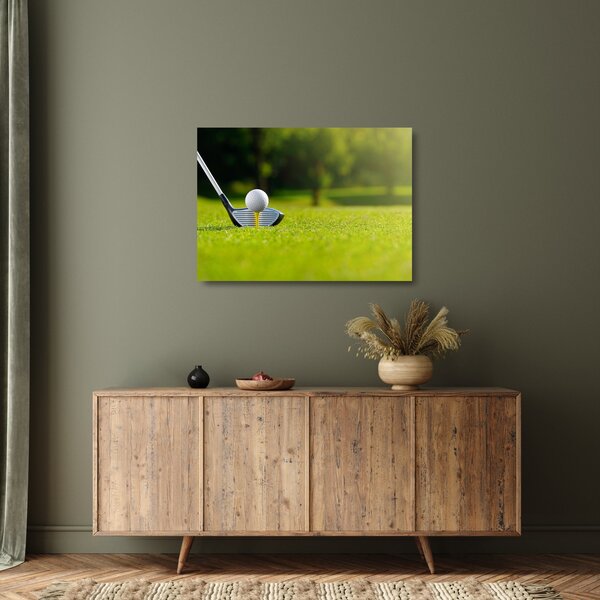 Obraz na szkle - Golf (70x50 cm)