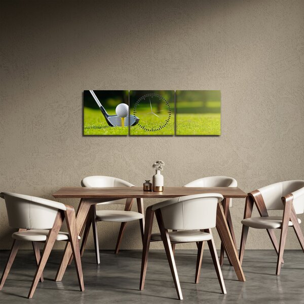 Obraz - Golf (z zegarem) (90x30 cm)