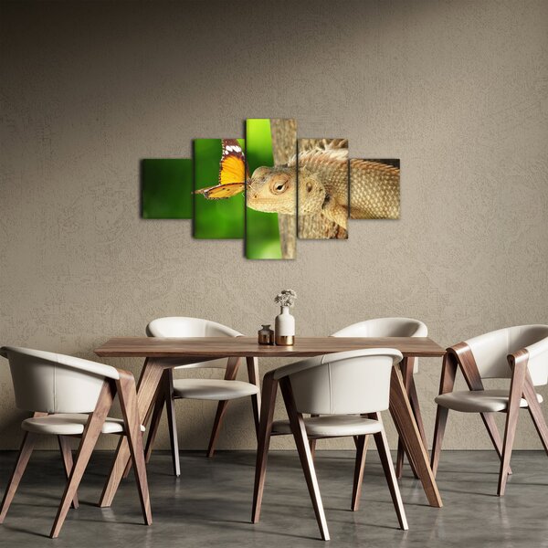 Obraz - Jaszczurka (125x70 cm)