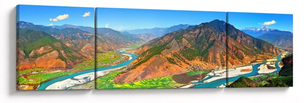 Obraz - Rzeka Jangcy (170x50 cm)