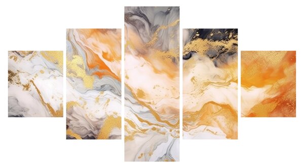 Obraz - Marmurkowe tło (125x70 cm)