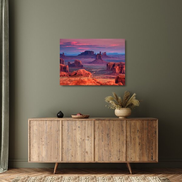 Obraz na szkle - Hunts Mesa (70x50 cm)