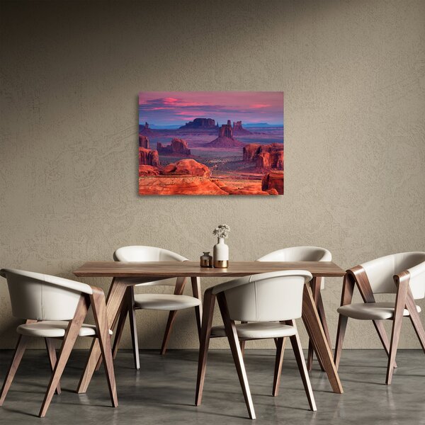 Obraz na szkle - Hunts Mesa (70x50 cm)