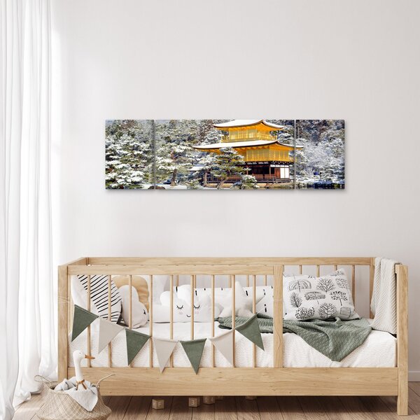 Obraz - Kinkakuji, Japonia (170x50 cm)