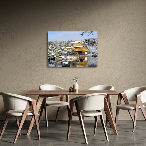 Obraz na szkle - Kinkakuji, Japonia (70x50 cm)