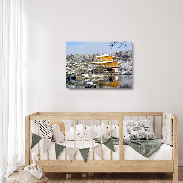 Obraz na szkle - Kinkakuji, Japonia (70x50 cm)