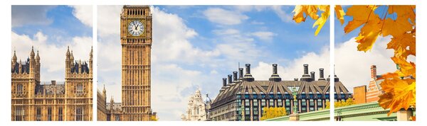 Obraz - Big Ben, Londyn (170x50 cm)