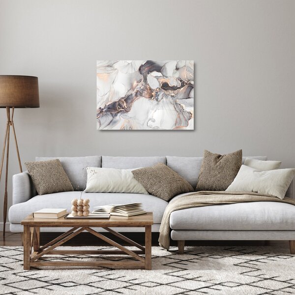 Obraz na szkle - Imitacja marmuru (70x50 cm)