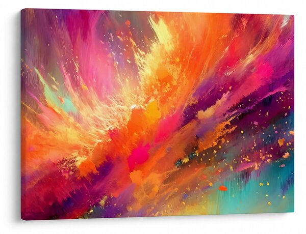 Obraz - Dynamiczna abstrakcja (70x50 cm)