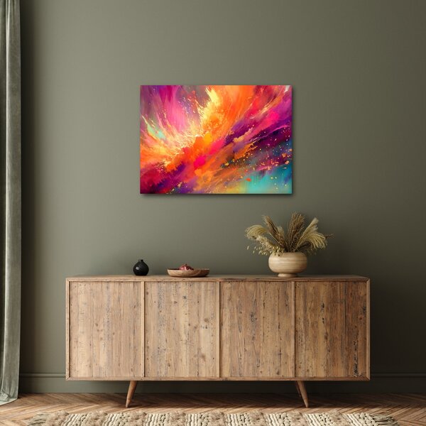 Obraz - Dynamiczna abstrakcja (70x50 cm)