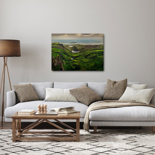 Obraz - Quiraing, Szkocja (70x50 cm)
