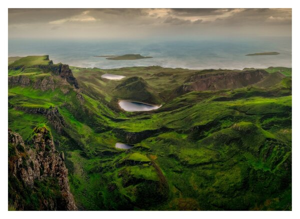 Obraz - Quiraing, Szkocja (70x50 cm)
