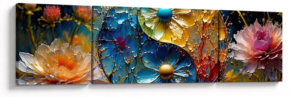 Obraz - Harmonia i równowaga (170x50 cm)