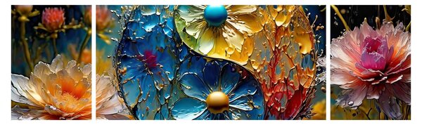 Obraz - Harmonia i równowaga (170x50 cm)
