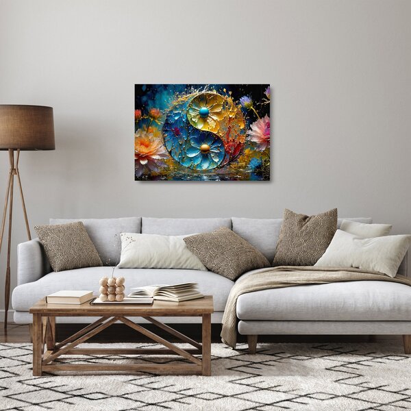 Obraz na szkle - Harmonia i równowaga (70x50 cm)