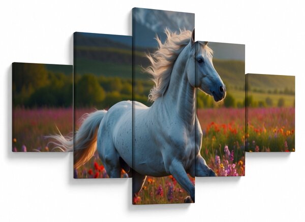 Obraz - Jednorożec (125x70 cm)