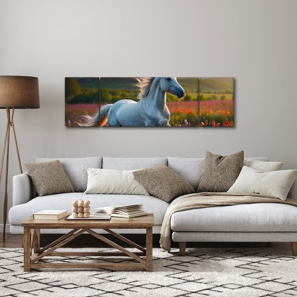 Obraz - Jednorożec (170x50 cm)