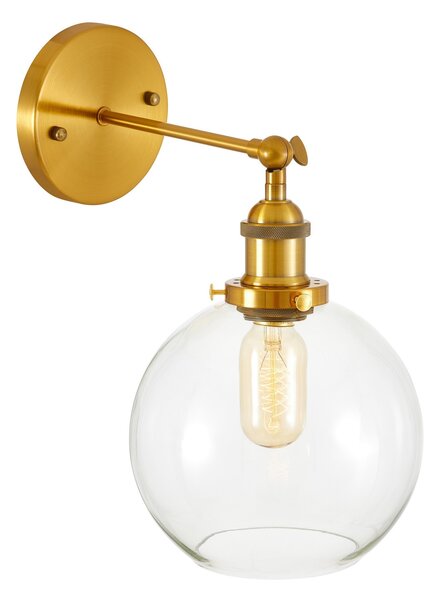 LAMPA ŚCIENNA KINKIET MOSIĘŻNY LOFT NAVARRO