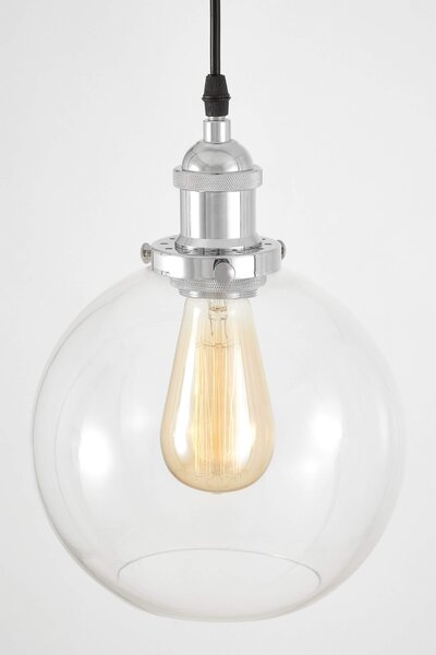LAMPA WISZĄCA LOFT CHROMOWANA NAVARRO W1