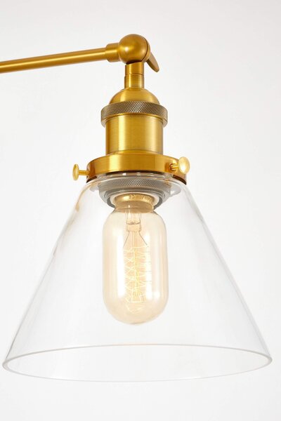 KINKIET LAMPA ŚCIENNA LOFT MOSIĘŻNA NUBI