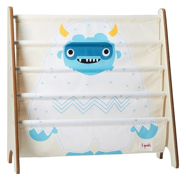 3 Sprouts Stojak na Książki Yeti Blue