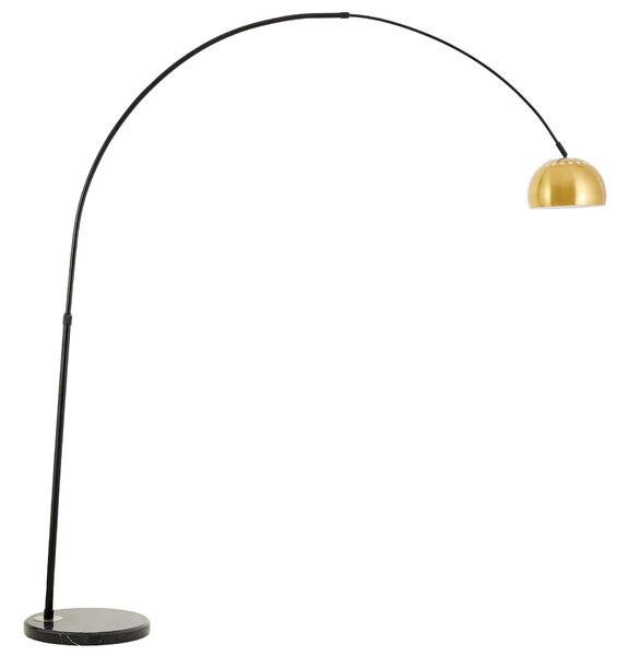 LAMPA STOJĄCA PODŁOGOWA CZARNO-MOSIĘŻNA AZURRO C1