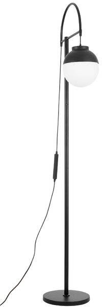 LAMPA STOJĄCA PODŁOGOWA CZARNA BERTINI
