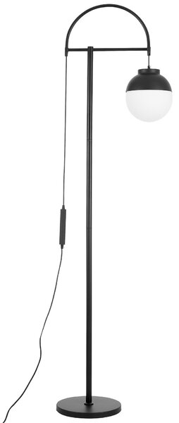 LAMPA STOJĄCA PODŁOGOWA CZARNA BERTINI