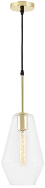 NOWOCZESNA LAMPA WISZĄCA KLASYCZNE ZŁOTO SHARD W1