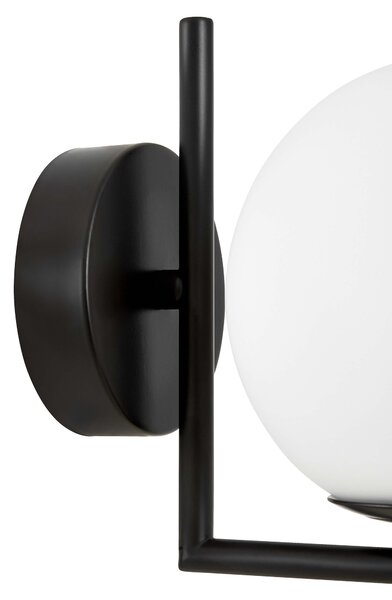 NOWOCZESNA LAMPA ŚCIENNA KINKIET CZARNY SORENTO D15