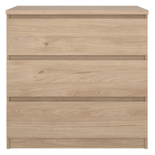 Komoda w dekorze dębu w naturalnym kolorze 77x76x50 cm Naia – Tvilum