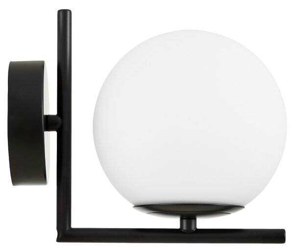 NOWOCZESNA LAMPA ŚCIENNA KINKIET CZARNY SORENTO D15