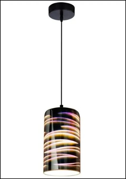 Lampa wisząca czarna podłużna - K527 N0-W31