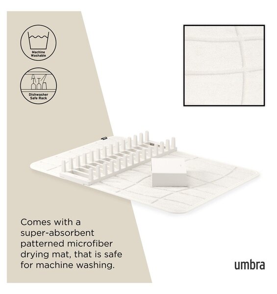 Beżowa plastikowa podkładka do naczyń 61x43 cm Udry – Umbra