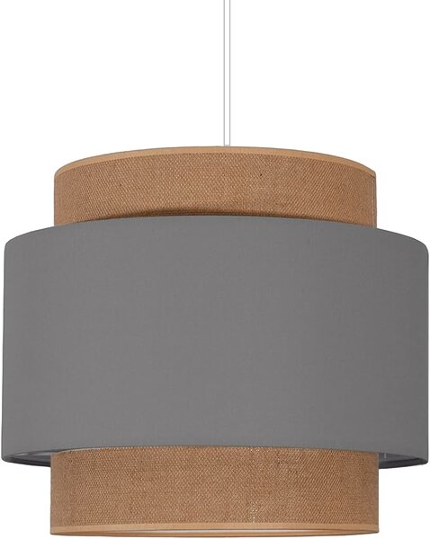 Lampka wisząca do pokoju dziecka w stylu Boho Szara