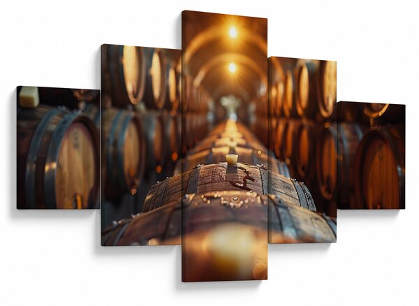 Obraz - Piwniczka na wino (125x70 cm)