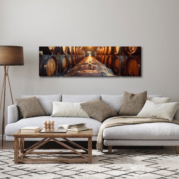 Obraz - Piwniczka na wino (170x50 cm)