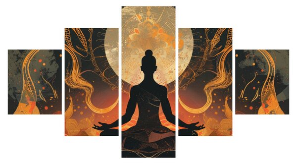 Obraz - Medytacja (125x70 cm)
