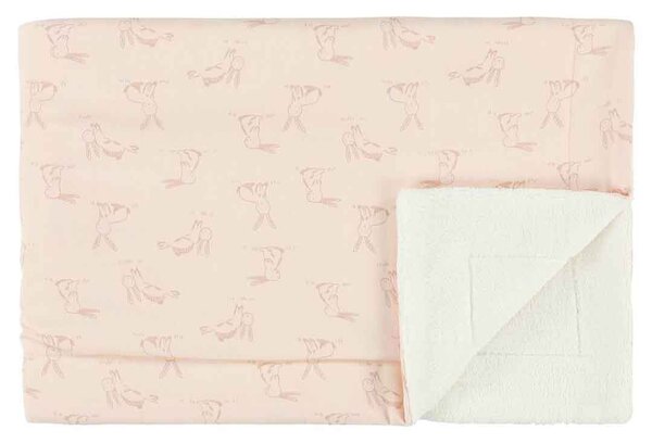 Koc niemowlęcy polarowy 75x100 cm - Rosy Rabbit Trixie Baby