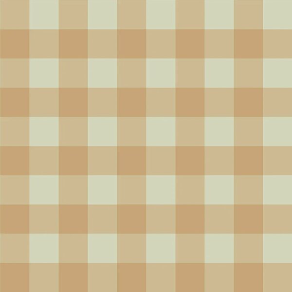 Tapeta do pokoju dla dziecka Check brown green