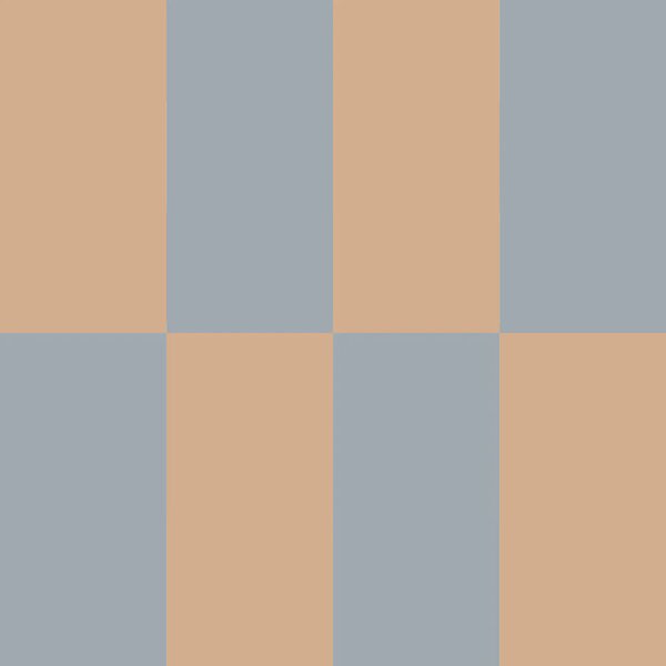 Tapeta do pokoju dla dziecka Stripes blue beige Upside down